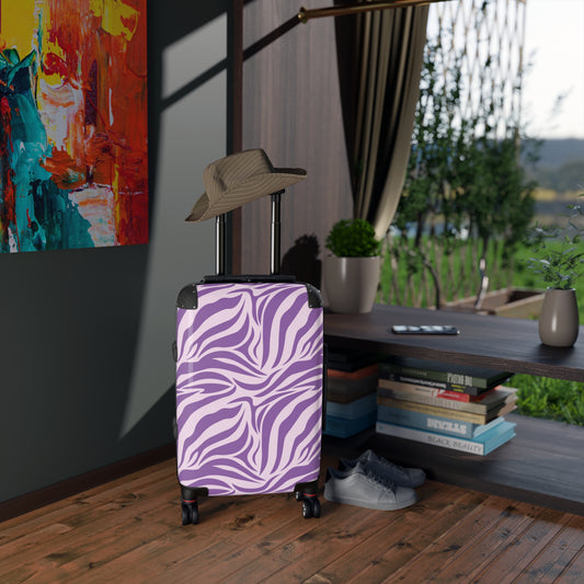 Travel Boldly with Our Animal Print Suitcase