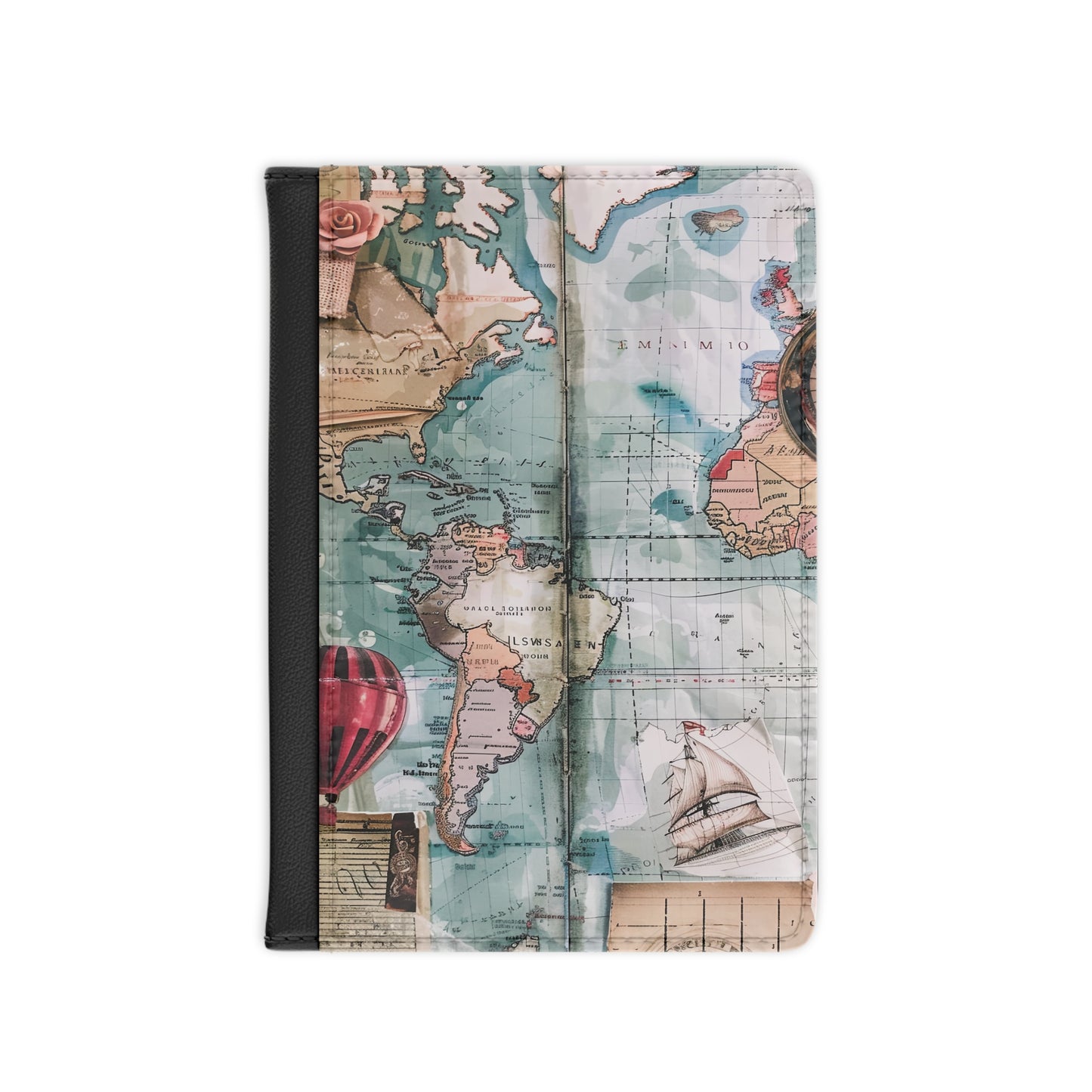 Map Design Passport Holder